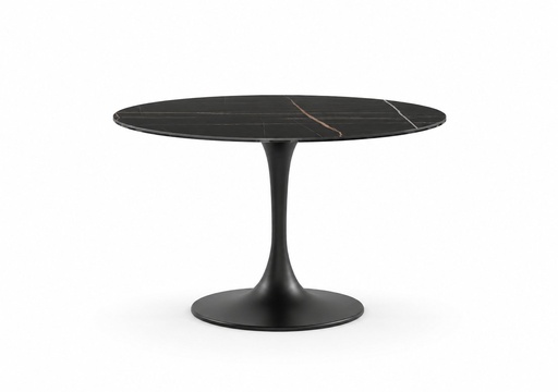 [DT1719-BLK] Amarosa Round Dining Table