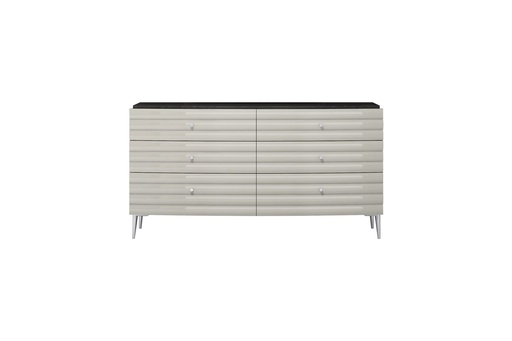 [DR1752-DGRY/LGRY] Pino Double Dresser