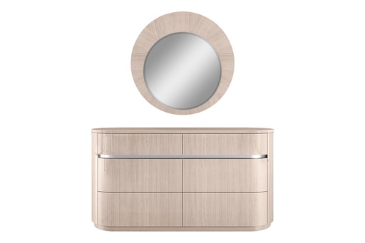[DR1753-BEI] Waves Double Dresser