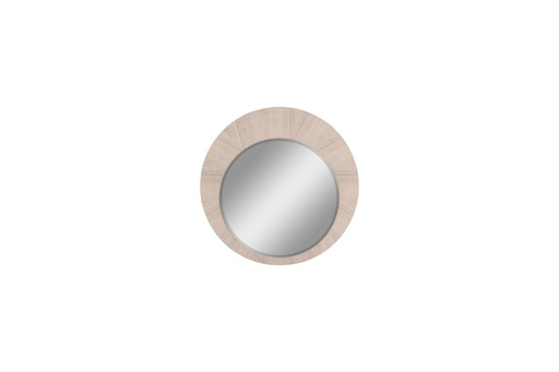 [MR1753-BEI] Waves Round Mirror