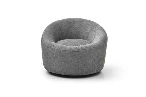 Perla Round Swivel Accent Chair