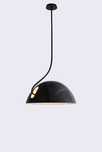 [PL1489-BLK] Bryce Pendant Lamp Black Aluminum