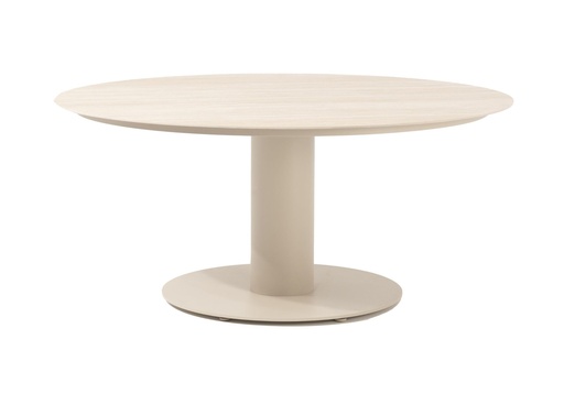 [DT2105R-MOC/CRM] Tube Round Dining Table