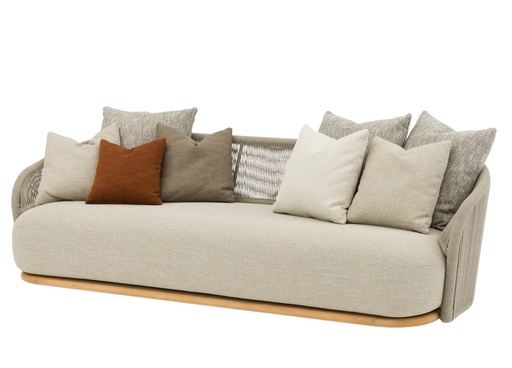 [SO2106L-LAT/TEK] Wave 3 Seater Sofa