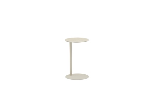 [ST2093R-MOC/CRM] Butler Round SideTable Side Table