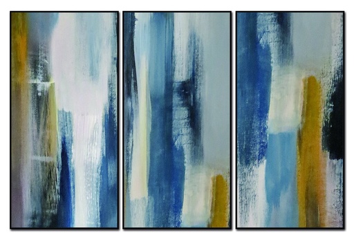 [AW1857] Indie 3-Piece 48"x24" Wall Art