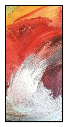 [AW1872] Flame 48"x24" Canvas Wall Art