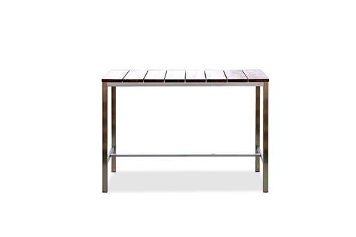 [BR1597] Stone Indoor/Outdoor Bar Table