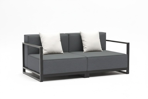 [LS1701-GRY] Sensation Indoor/Outdoor Love Seat