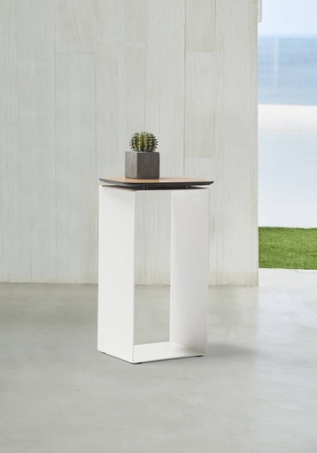 [ST1731-WHT] Petunia Side Table