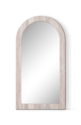 [MR2062-TRV] Petra Arched Mirror